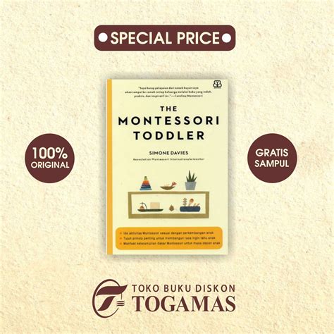 Jual The Montessori Toddler Simone Davies Bahasa Indonesia Shopee