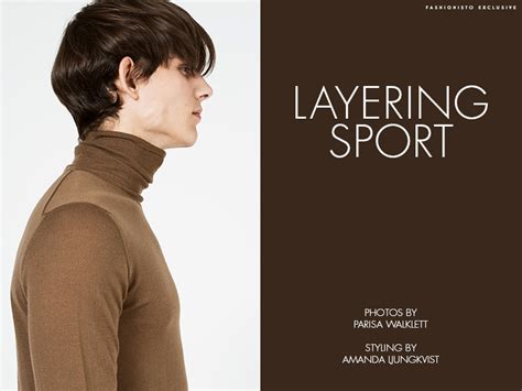 Layering Sport Adrian Sotiris By Parisa Walklett