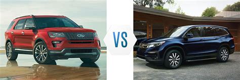 2019 Ford Explorer vs Honda Pilot | LaFayette Ford