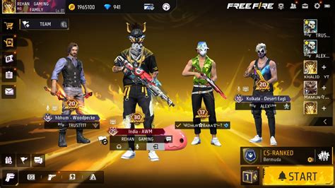 FREE FIRE LIVE RANK PUSH TO TOP 1 GRANDMASTER NONSTOP GAMING