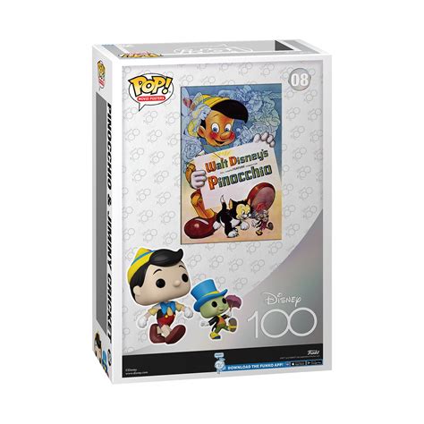 Funko Pop Movie Posters Disney Years Pinocchio Jiminy Cricket