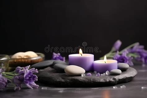 Beautiful Spa Background With Copy Space Wellness Backdrop Empty