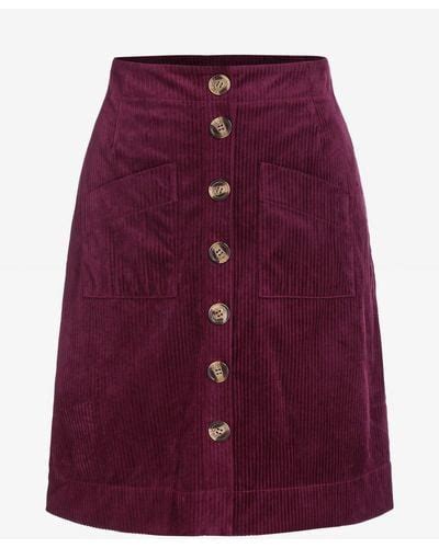 Corduroy Skirts For Women Lyst