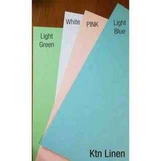 Jual Kertas Linen Putih Plano/ Kertas Linen Hitam Plano/ Kertas Linen ...