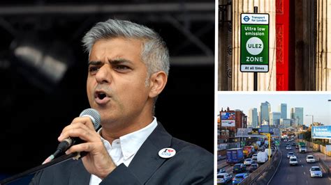 Londoners Paid Nearly £400 000 Extra Per Day After Sadiq Khans Ulez