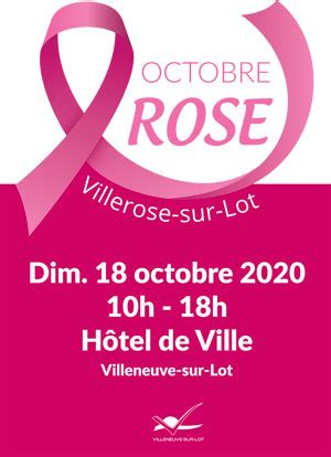 Mairie De Villeneuve Sur Lot Octobre Rose