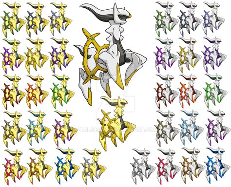 493 - Arceus (All Formes) by Tails19950 on DeviantArt