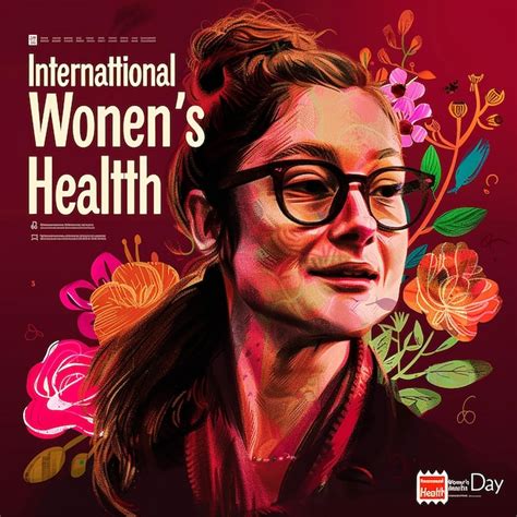 Premium Photo A Poster For International Womens Health And Women Health