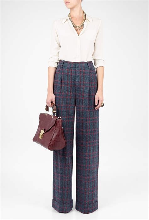 High Waisted Wide Leg Trousers By Marc By Marc Jacobs Fashion