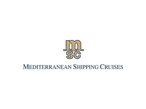 MSC Mediterranean Shipping Cruises Logo PNG Transparent Logo ...