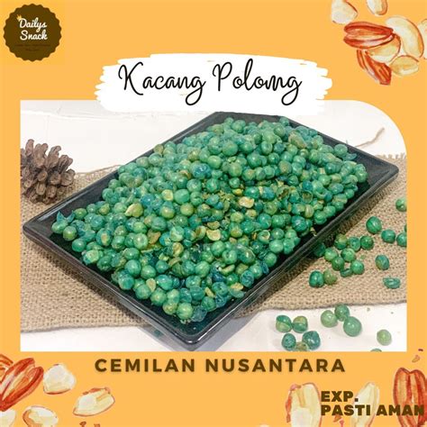 Jual SNACK KILOAN MAKANAN RINGAN KACANG POLONG 250 GRAM Shopee