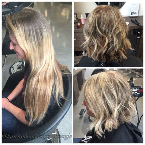 A Beautiful Highlighting Before And After By Me Hairandmakeupbyconnyjo Long Hair Styles Hair