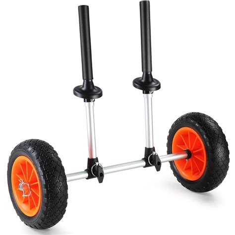 Vevor Kayak Cart Foldable Kayak Dolly Aluminum Kayak Wheels With 10