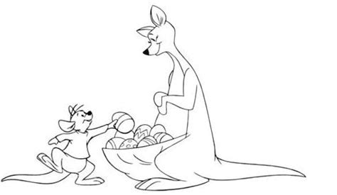 Disney Kanga And Roo Coloring Pages