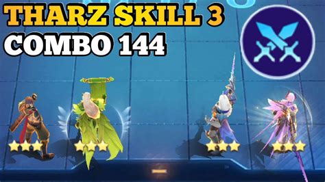 THARZ SKILL 3 COMBO 144 META SWORDSMAN CRAZY BURST DAMAGE Magic