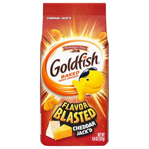 Pepperidge Farm Goldfish Flavor Blasted Cheddar Jack D Baked Snack