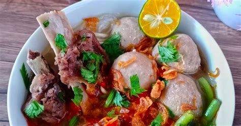 1 121 Resep Kuah Bakso Tulang Enak Dan Mudah Cookpad