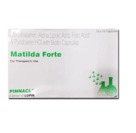 Matilda Forte Nutritional Supplement Capsule Specification And Features