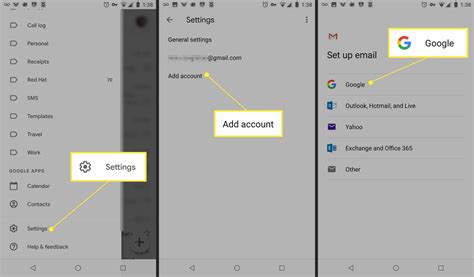 How To Configure Multiple Gmail Accounts On An Android