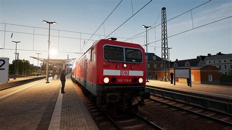 TSW 2 Heute Fahrt doppelstockzüge Zug Lok BR143 RB Großenhain Cottb BF