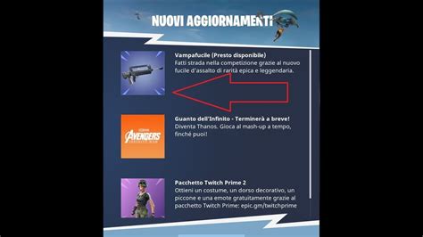 Fortnite Nuovo Aggiornamento Il Nuovo Vampa Fucile Epico Leggendario