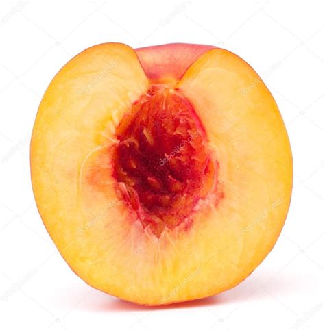 Nectarine fruit half Stock Photo by ©natika 42277931