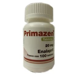 PRIMAZEN ENALAPRIL 20MG 100TAB MEXIPHARMACY FARMACIA ONLINE EN