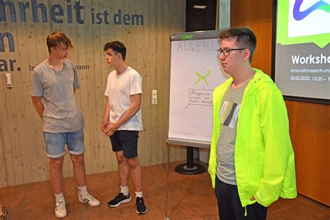 Workshop zum Thema Geschäftsideen mit dem BG BRG Weiz