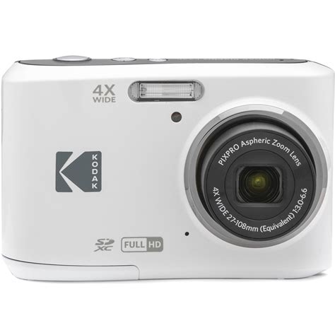 Kodak Pixpro FZ45 Digital Camera White FZ45WH B H Photo Video