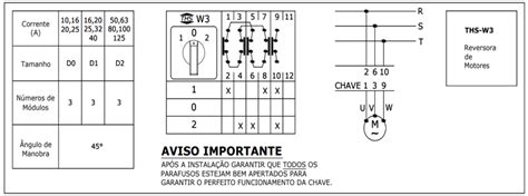 Chaves Reversoras Para Motores Ths Componentes Solu Es Criativas