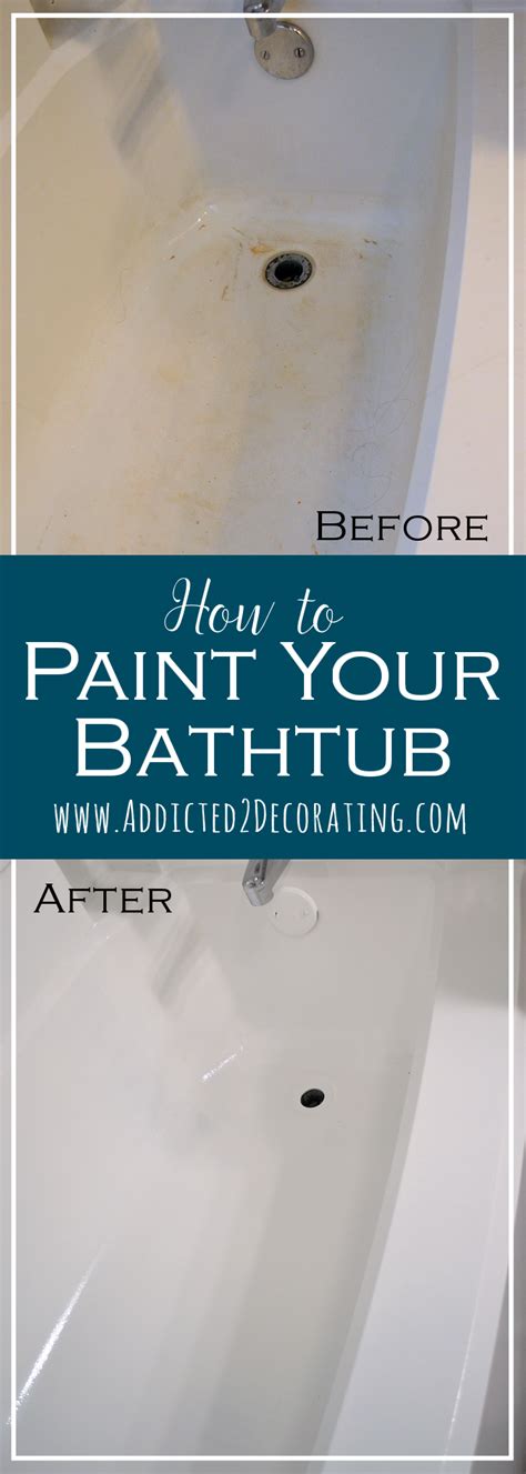 Bathroom Makeover Day 11 How To Paint A Bathtub Artofit