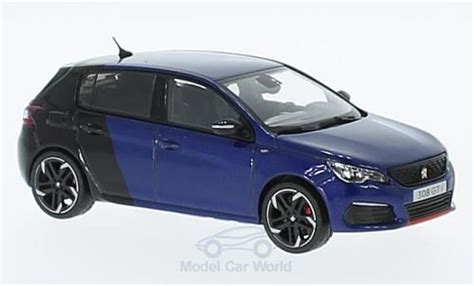 Miniature Peugeot 308 GTI 1 43 Norev GTi Coupe Franche Bleue Noire 2017