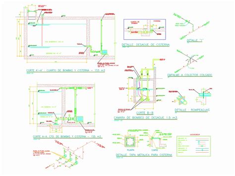 Tanque Cisterna En Autocad Descargar Cad Kb Bibliocad