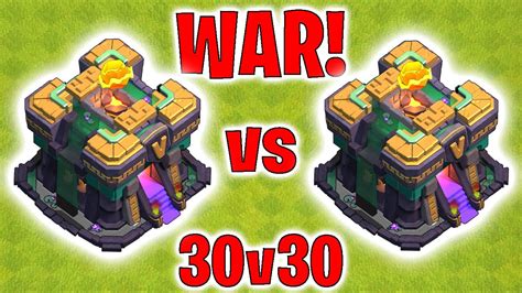 Th14 30v30 War Clash Of Clans 2021 Youtube