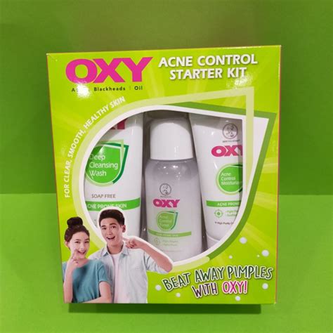 Oxy Acne Control Starter Kit Shopee Malaysia