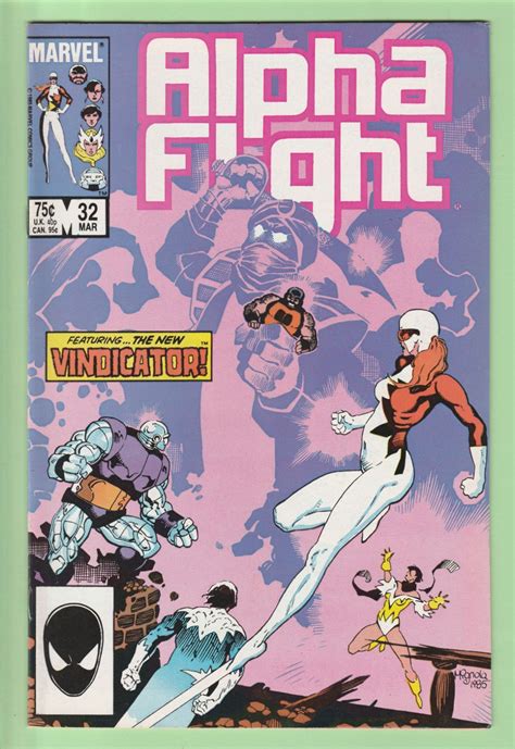 Alpha Flight 32 1983 1st Series Marvel Mercari Alpha Flight