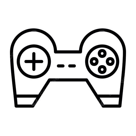 Icono De Línea De Consola De Juegos Vector Png Icono De La Consola De Juegos Consola