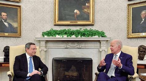 Mario Draghi E Joe Biden Dago Fotogallery