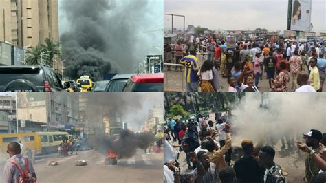 URGENT KINSHASA EN FEU SIÈGE DE L UNION EUROPÉENNE EN FEU BA