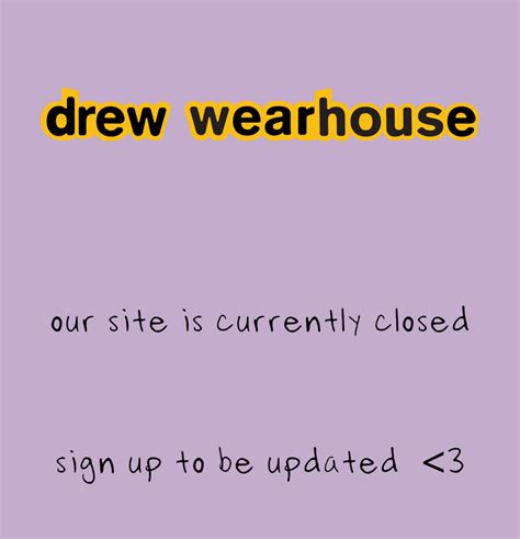 Welcome to Drew House