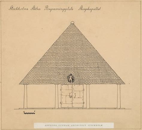 Erik Gunnar Asplund Woodland Chapel Nordic Classicism Nordic