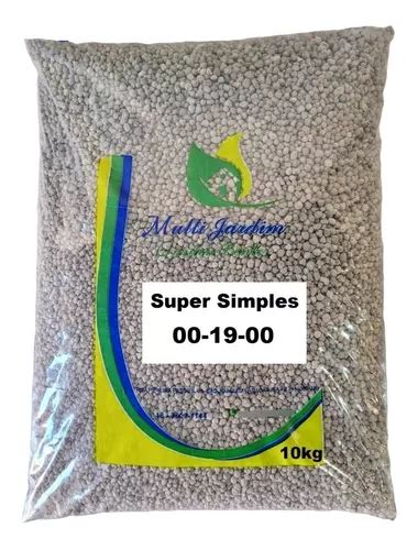 10kg Super Simples Adubo Fertilizante Rosa Deserto Plantio MercadoLivre