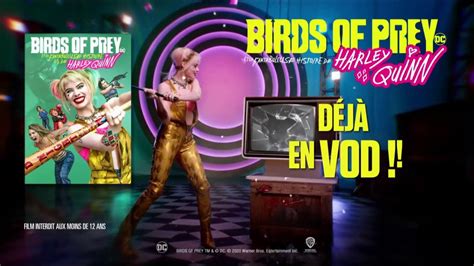 Birds Of Prey Le Film En Vod La Fabuleuse Histoire De Harley Quinn Pub 15s Youtube