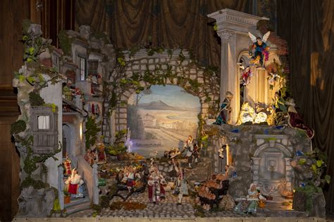 Ecco Il Nuovo Presepe Artistico Allestito Nella Cappella Sistina