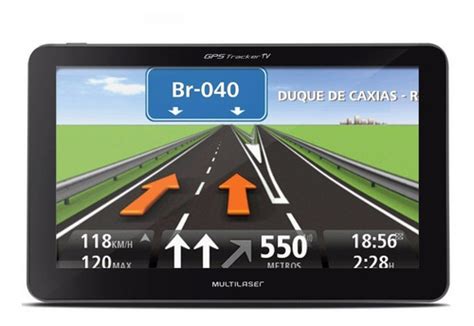 Gps Automotivo Multilaser Tracker Gp035 4 3 Pol Tv Digital