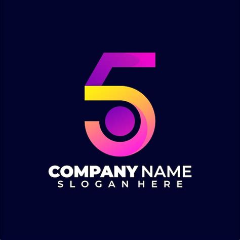 Number 5 Logo Icon Design 5th Free Vectors And Psds To Download