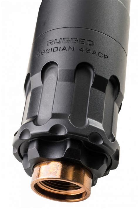 Rugged Suppressors Obsidian With Adapt Modular Technology Pistol