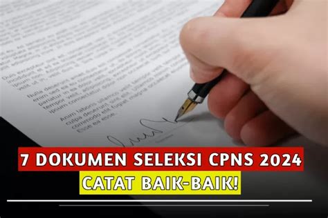 Dokumen Wajib Disiapkan Menjelang Rekrutmen Cpns Catat Jangan