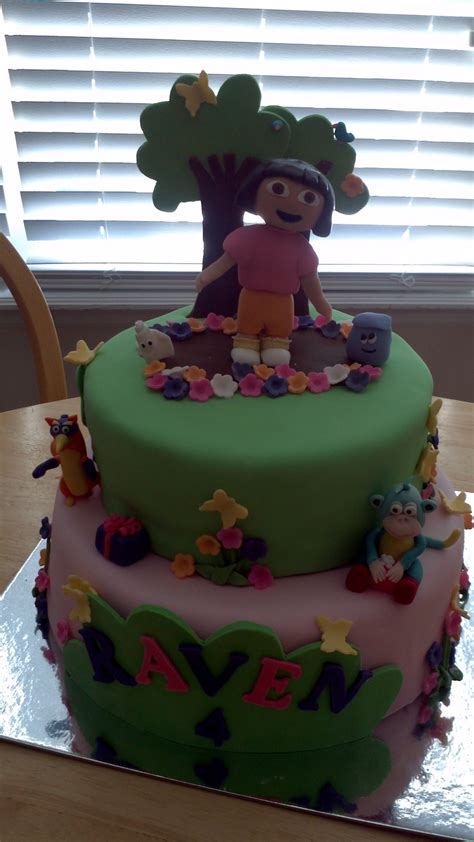 Dora The Explorer Cake - CakeCentral.com