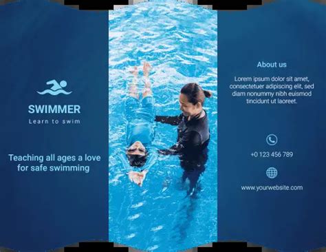 Water Brochure Templates Photoadking